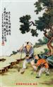 试谈粉彩人物画的“天人合一”