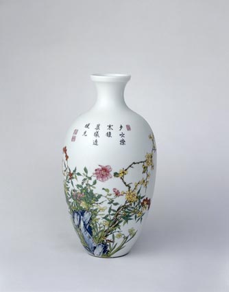 清代陶瓷欣赏3  - 丫丫 - 願朋友2009 財气牛牛