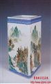 粉彩山水的形成与发展