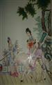 浅谈仕女瓷画