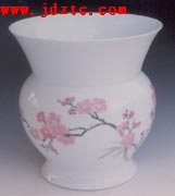 釉下梅花水盂