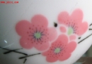 【了了亭视点】－－7501毛主席用瓷仿制品（景德镇画工）微距特征