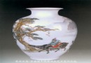 景德镇丰城籍艺术家《紫气东来》瓶 作者：杜浩生