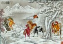 擅长粉彩花面创作设计·胡孝忠