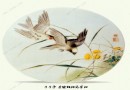 潘勾宇 迎风展翅·粉彩圆形瓷板圃 鉴定图录