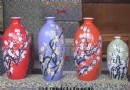 宁勤征的七彩高温色釉作品