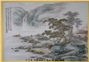 袁智勇粉彩青绿山水