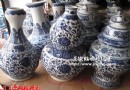 景德镇100件青花贴花瓷器