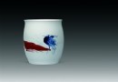 傅尧笙 青花釉里红“双鹭”瓶 RMB 80,000-120,000