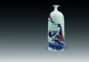 汪淑珍 青花釉里红“南海之畔”瓶 RMB 30,000-40,000