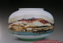笔墨生韵巧饰生辉..刘伟瓷画艺术作品解味