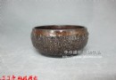 李申盛颜色釉作品：黑金沙 高级陶瓷美术师