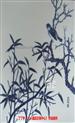 江龙 青花《花鸟系列》 内径57*57cm瓷板