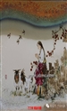 草原之上牧歌清扬——赏中国陶瓷设计艺术大师朱辉球作品《秋韵吉祥》