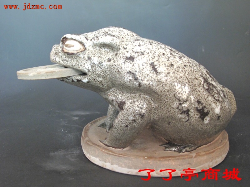 《找刘海》雕塑．周国桢(陶瓷美术资深教授)