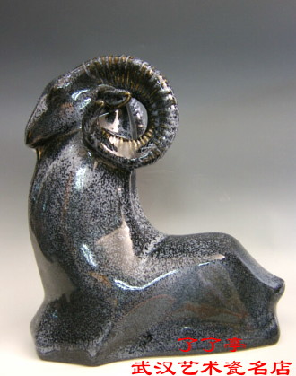 “座山羊”-雕塑·刘远长