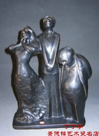 “三个歌唱家”·雕塑·李恭坤