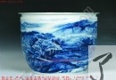 陈云开 青花 云卷千峰色58x38cm 价格：13000 2007.6.3