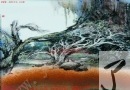 钟齐宝 粉彩 岁月无痕 54x42cm  价格：6800 2007.6.3