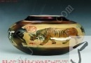 熊军 色釉 牛气冲天 31x31cm 价格：5800 2007.6.3
