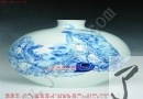 饶伟华 青花 论法图 41x36cm 价格：8300 2007.6.3