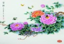 王运荣&#8194;新彩“春艳图”瓷板 成交价格：RMB --